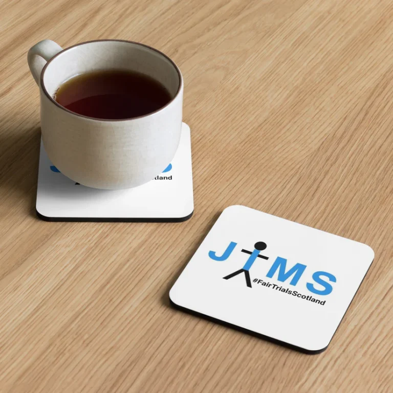 JIMS branded coaster